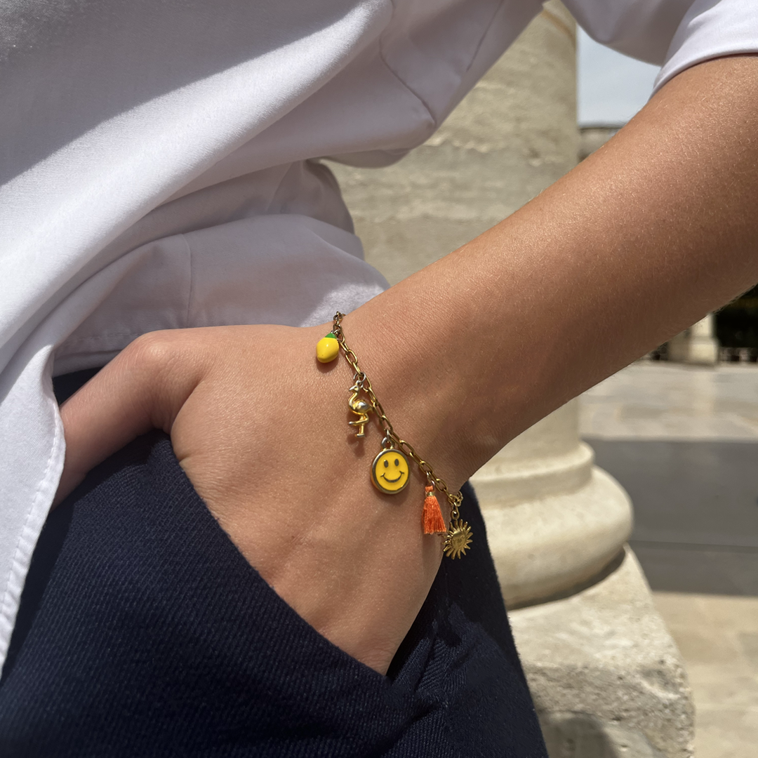 Nathalie | Bracelet à charms